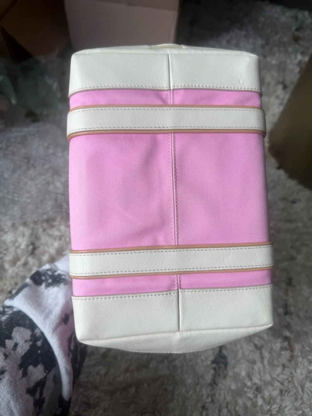 COACH VINTAGE 2001 PINK HAMPTON TOTE - Picture 3 of 6